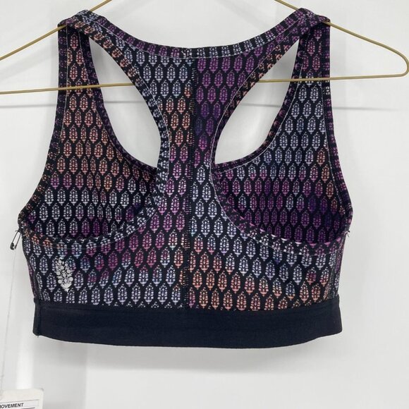 NWT Free People Move Me Bra XS printed sports bra - Picture 3 of 12